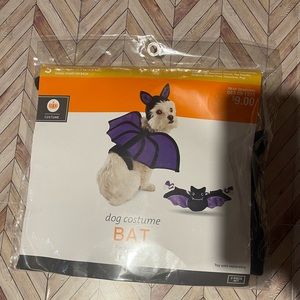Dog Bat Costume New in Bag Size Small 5lbs-15lbs